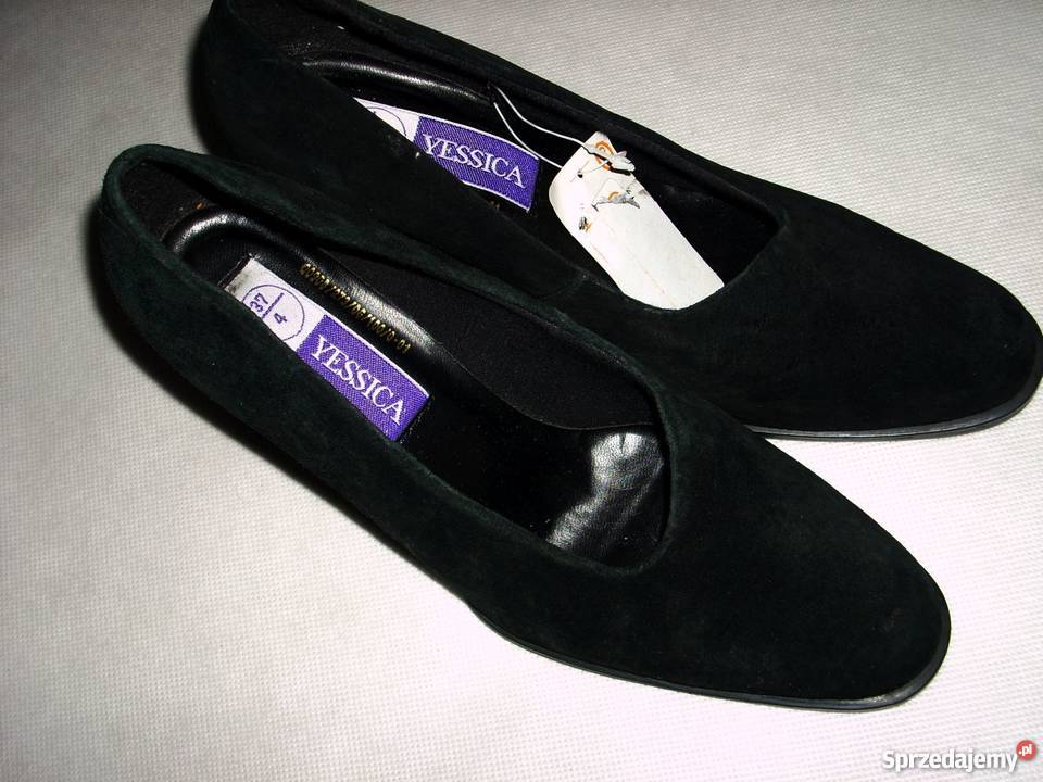 CA Buty Skóra Zamsz NOWE 37 czółenka Nowy Sącz