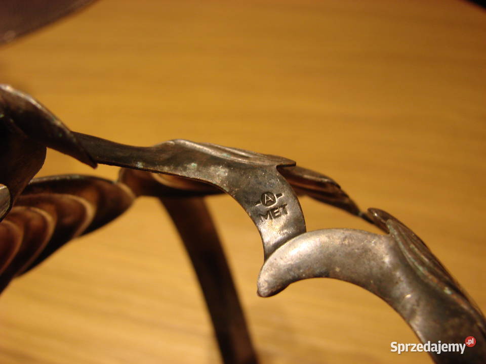 koszyk cukiernicy plater sygnowany Pruszcz Gdański