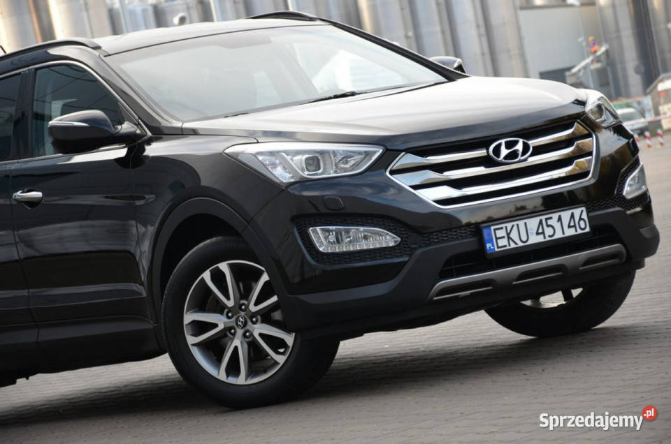 Hyundai Santa Fe Czarny Zarejestrowany 24GDI 192 benzyna Santa Fe Kutno