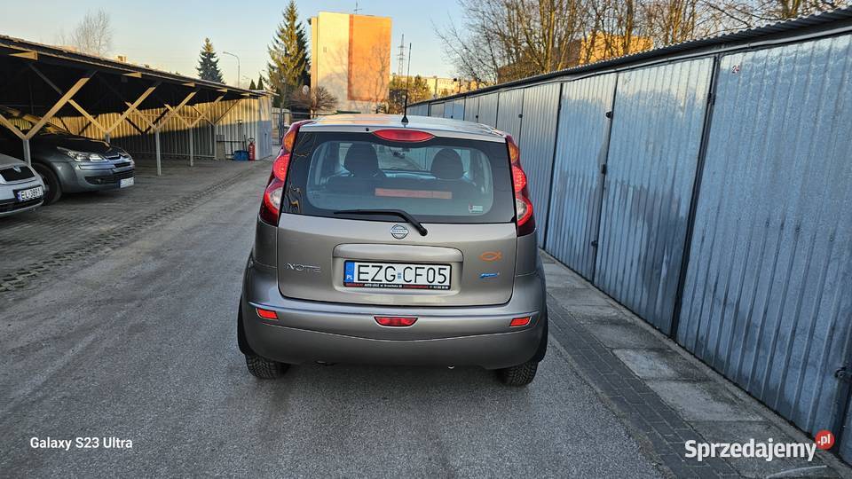 Nissan Note 14 AcentaPierwszy właścicielSalon Zgierz