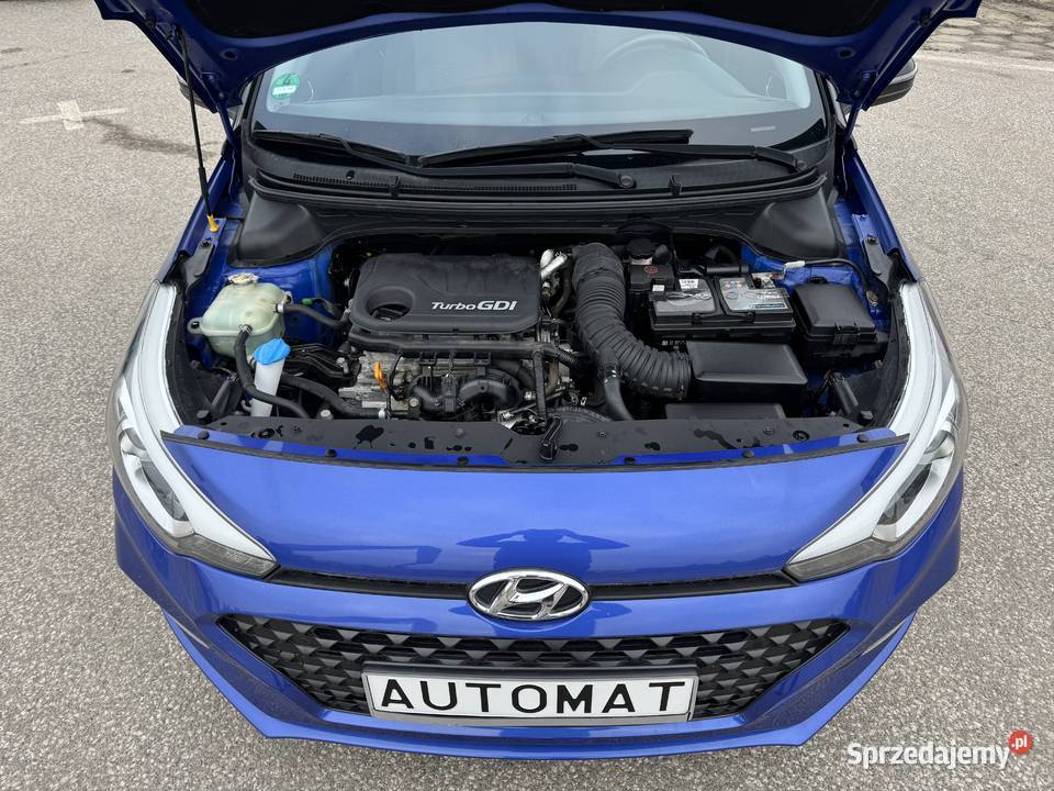 Hyundai i20 BENZYNA Automat Nawigacja Kamera kurtyny powietrzne Konin