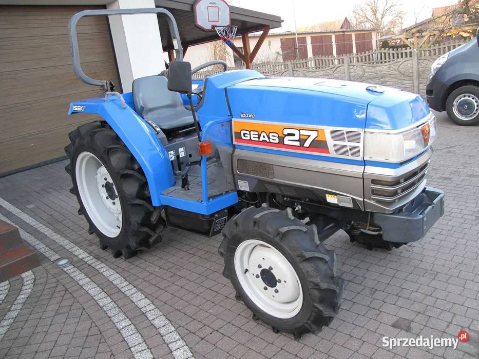 Mini Traktorek Iseki Geas 4X4 27 Wspomaganie lubelskie Międzyrzec Podlaski
