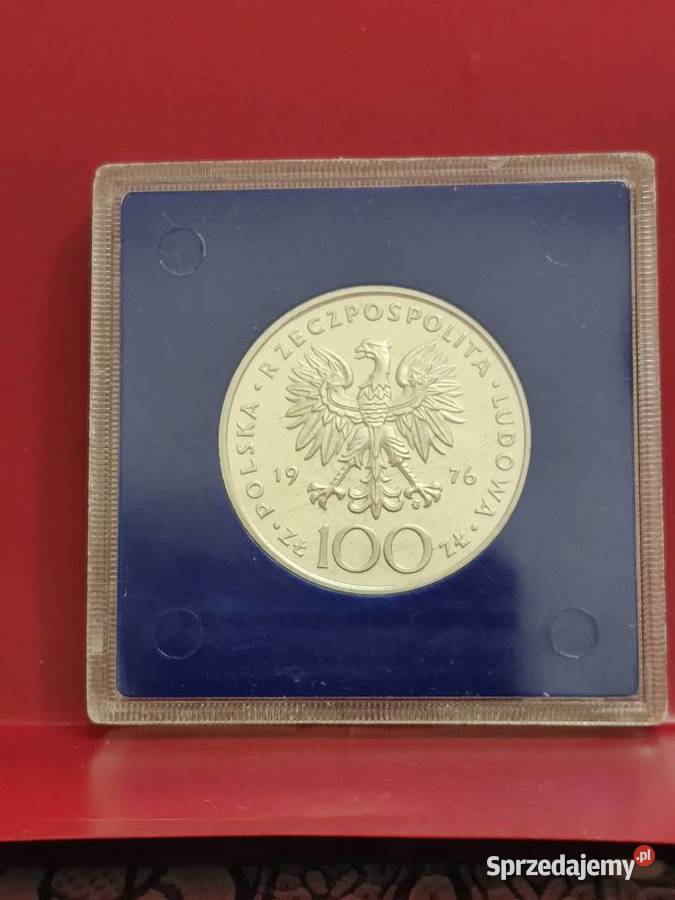 100 Kazimierz Pułaski 1976r st lustrzany pomorskie Lębork