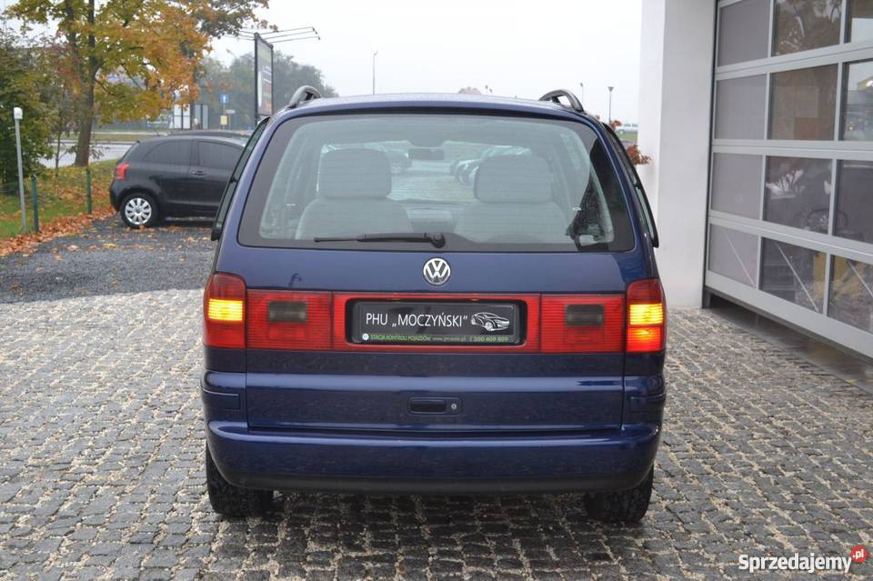 Volkswagen Sharan granatowy manualna Nowa Wieś Rzeczna