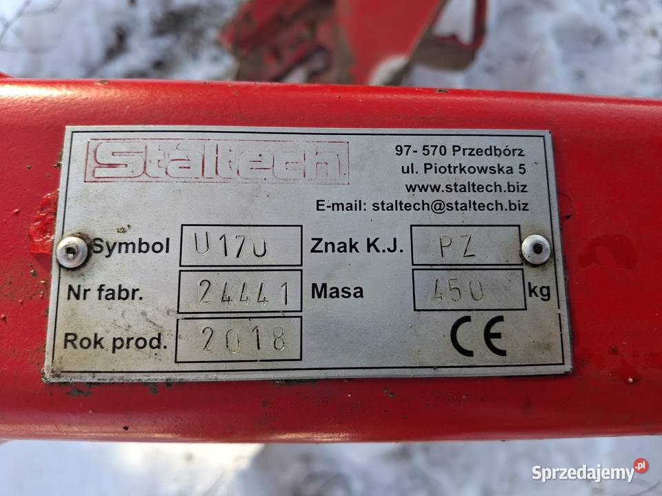 Pług Staltech 4 x 35 Pługi Kosów Lacki