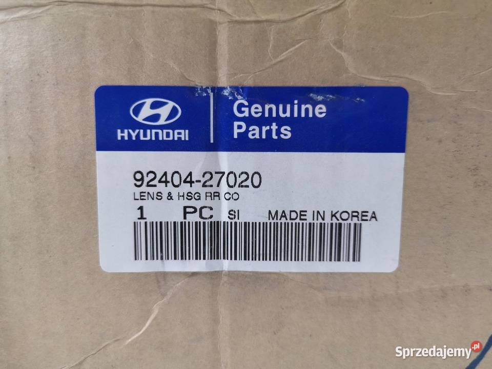 LAMPA PRAWY PRZÓD HYUNDAI COUPE 19962000 ORI OE osobowe