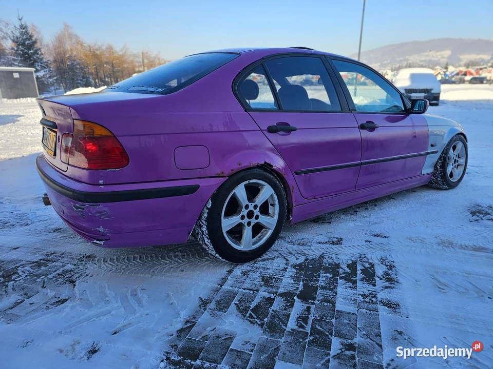 BMW 316i welurowa tapicerka Nowy Sącz
