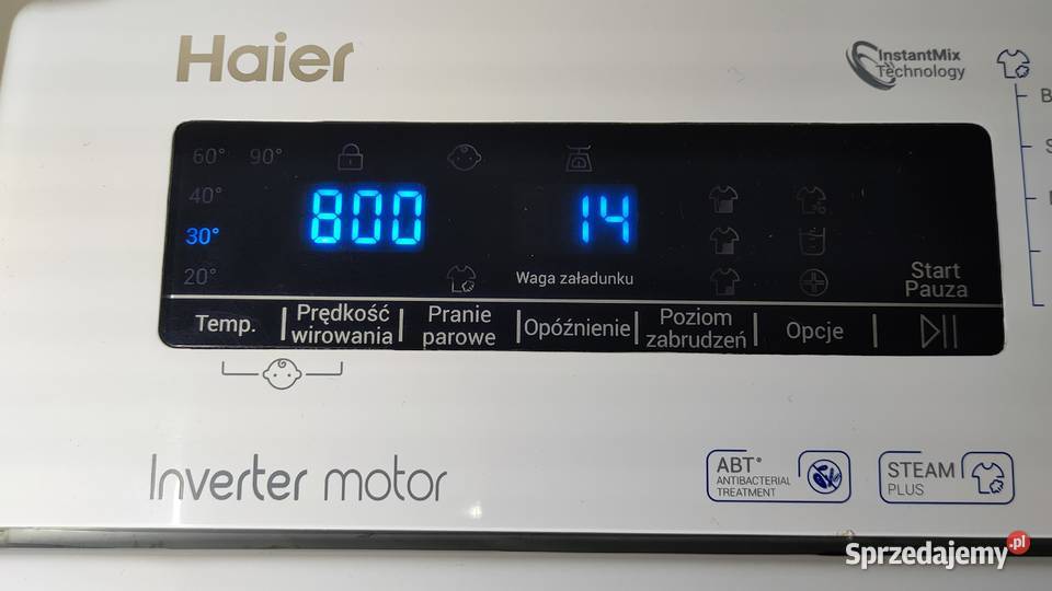 Pralka ładowana góry Haier 7 inverter krótkie sprzedam