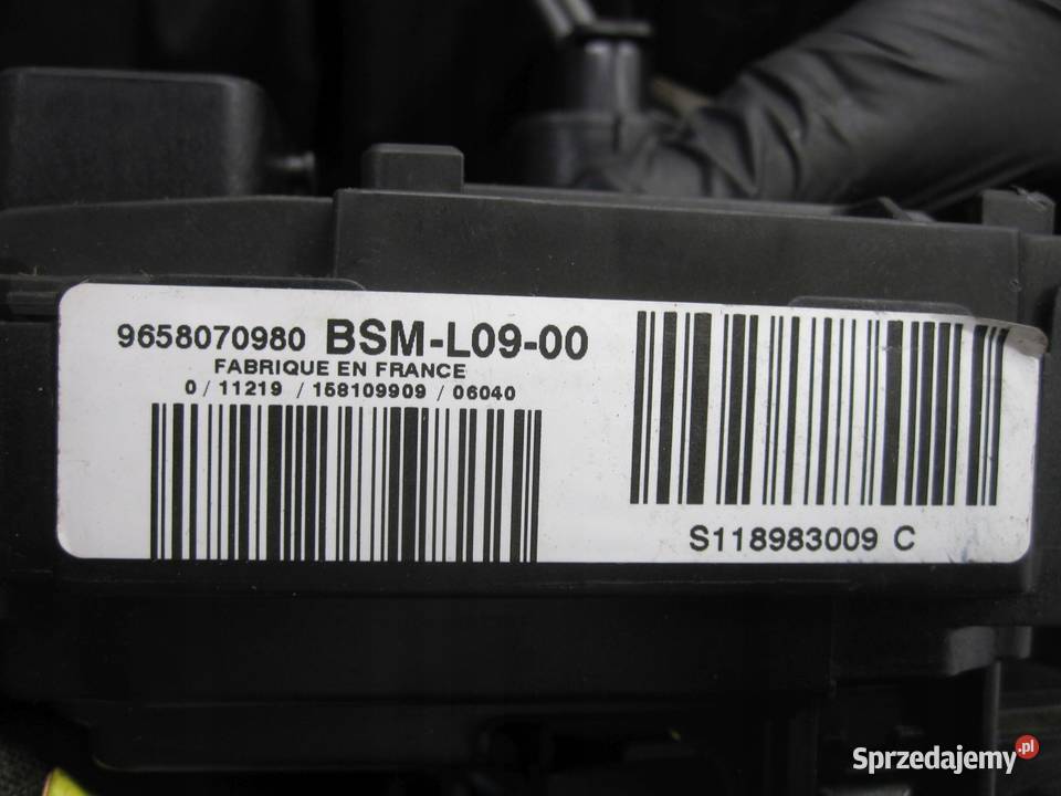 PEUGEOT 407 COUPE moduł BSM 9658070980 BSML0900 osobowe Części samochodowe świętokrzyskie Kielce