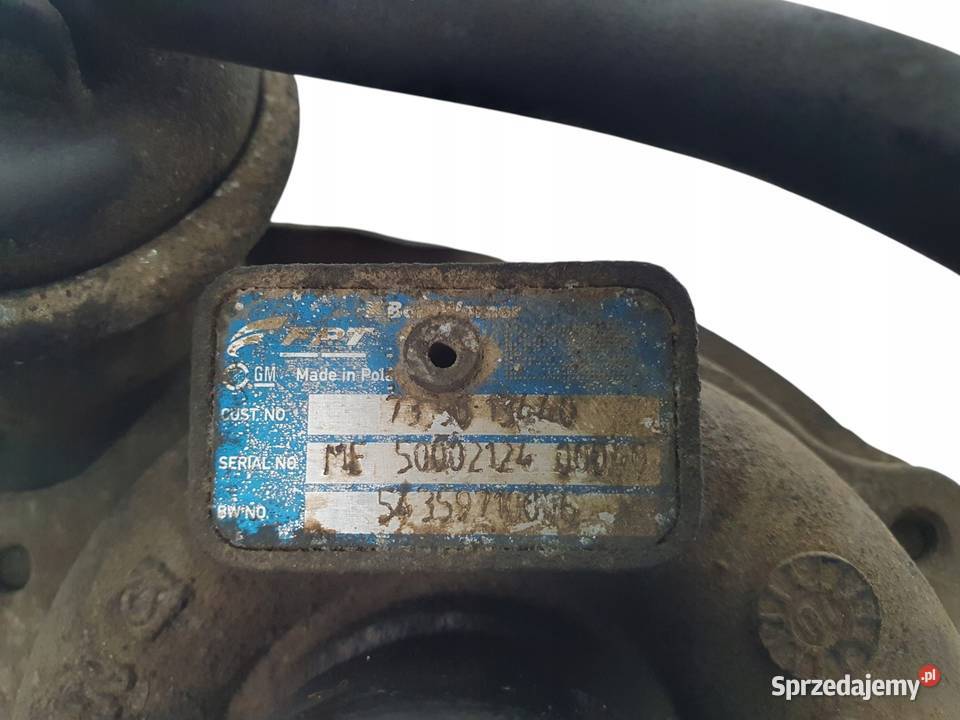 TURBOSPRĘŻARKA Opel Corsa D 13 CDTI