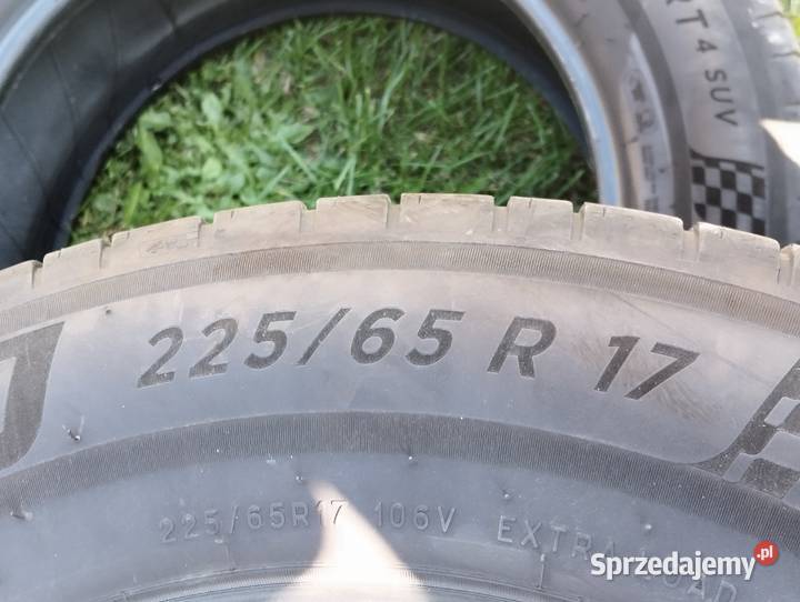 Opony letnie Michelin Pilot Sport 4 SUV 22565 małopolskie Spytkowice sprzedam