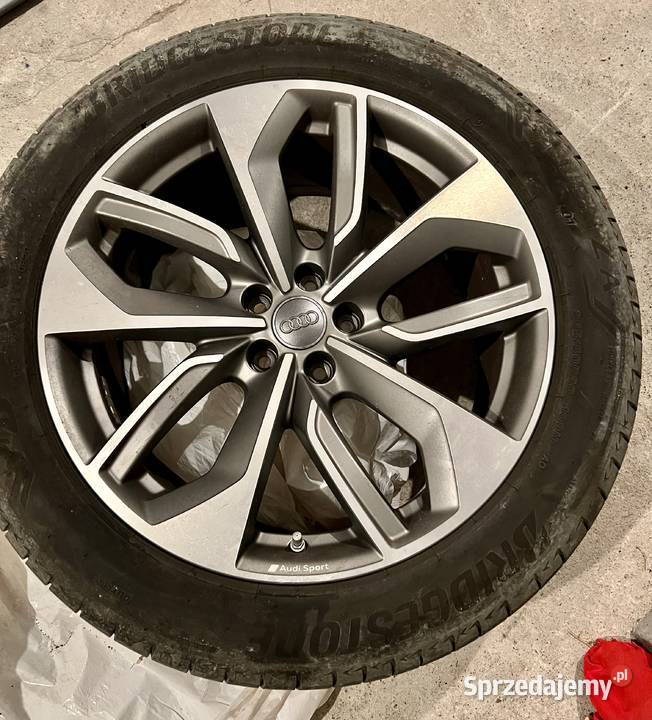 Kute felgi AUDI SPORT całe koła z czujnikami Pasym