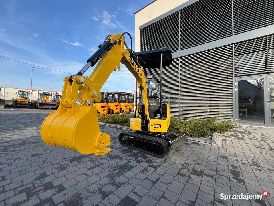 GG1000 Minikoparka marki Gunter Grossmann silnik Rok produkcji 2025