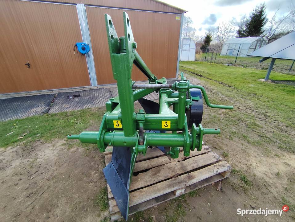 Pług zagonowy 2 skibowy Unia Grudziądz stan Braniewo