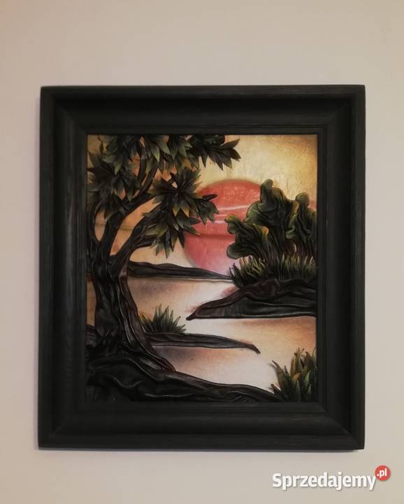 Obraz przestrzenny 3D Warszawa