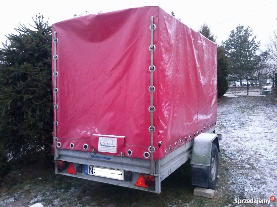 Przyczepka samochodowa NIEWIADOW 750 z Hamulcem warmińsko-mazurskie Giżycko
