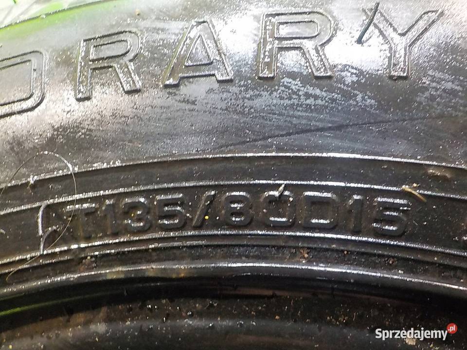 NISSAN ALMERA N16 kolo dojazdowe 1358015 4x1143 mazowieckie Suków sprzedam