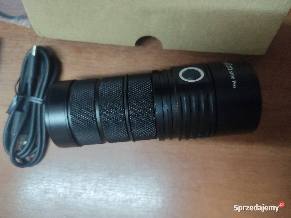 mocna latarka 8000 lumenów sofirn sp36 pro Latarki i oświetlenie Końskie