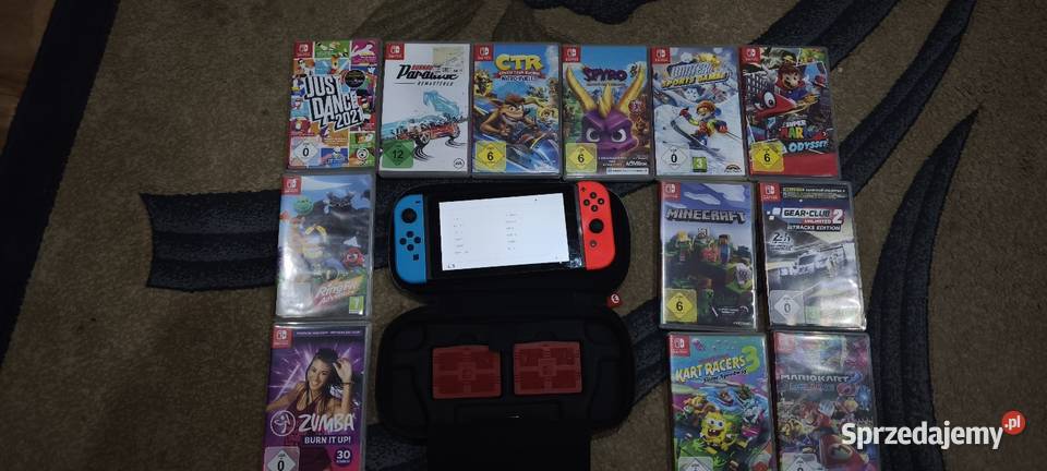 Sprzedam nintendo switch Przędzel