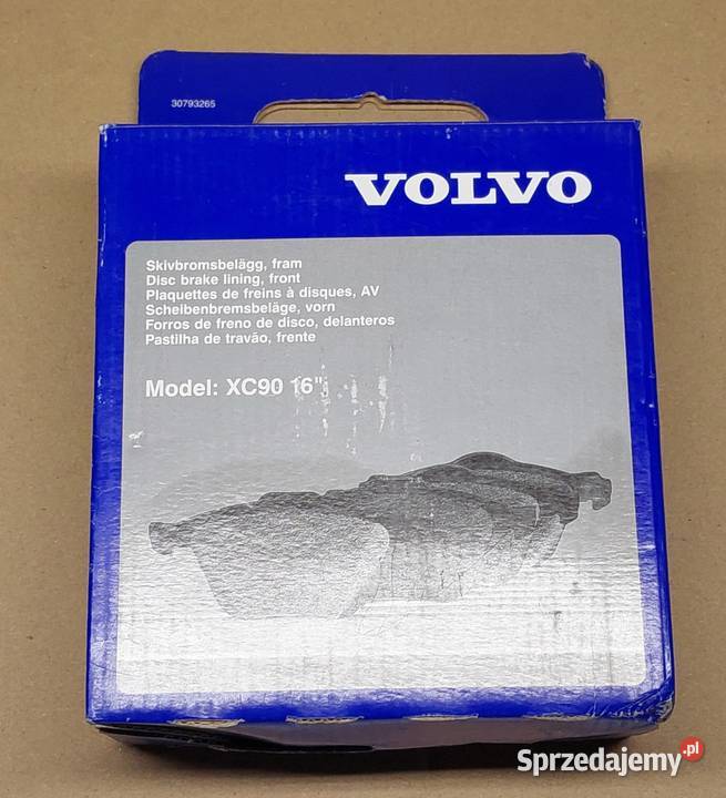 KLOCKI HAMULCOWE PRZÓD 16 VOLVO XC90 20032014 Mielęcin