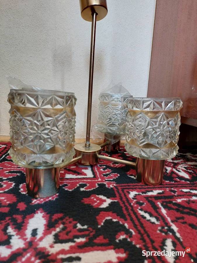 Żyrandol z PRL Goleniów