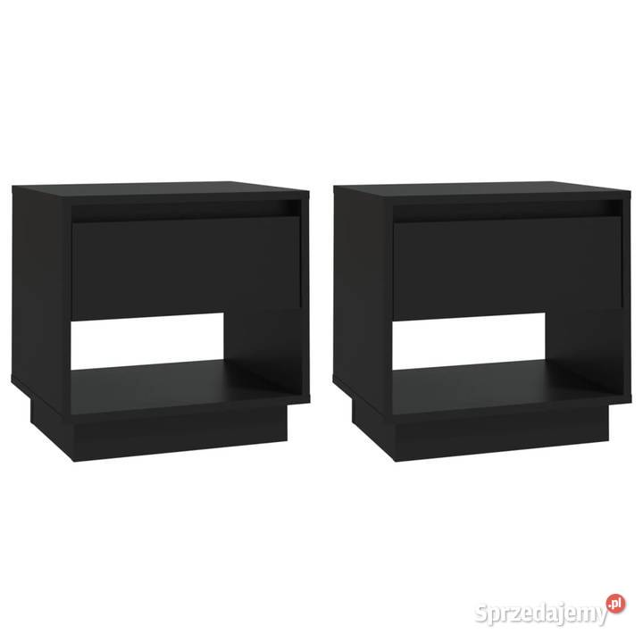 vidaXL Szafki nocne 2 czarne 45x34x44 SKU809515 Warszawa
