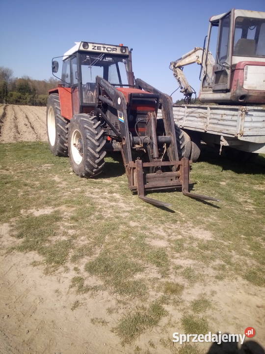 Zetor 8145 zts z turem igła Zetor Ciągniki