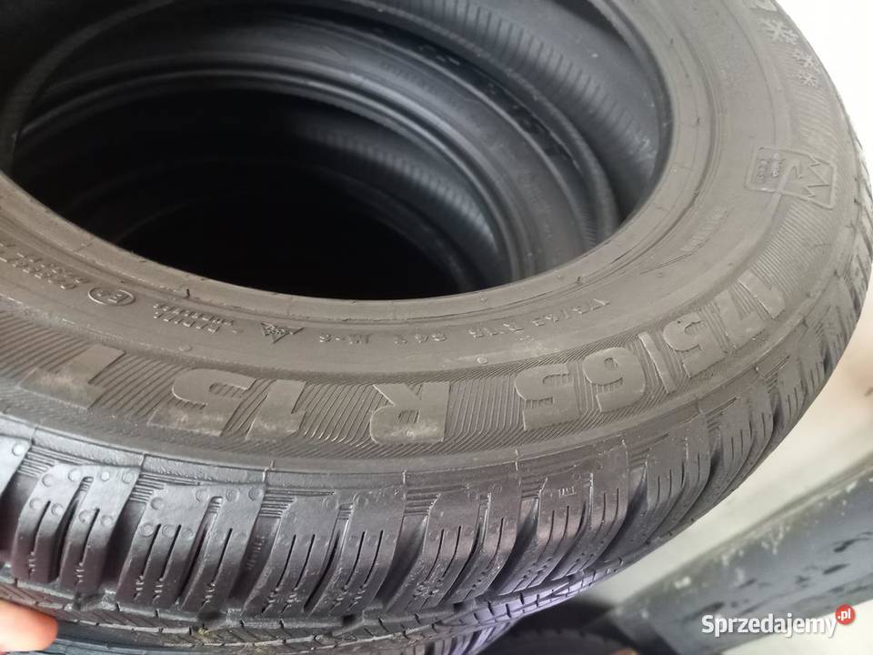4x Opona UŻYWANA ZIMOWA 17565R15 SEMPERIT 109 15cale Zaścianki