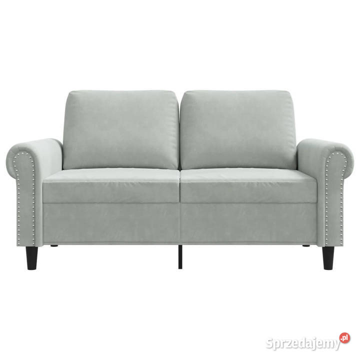 Sofa 2osobowa jasnoszara 120 tapicerowana Sofy i kanapy Warszawa sprzedam