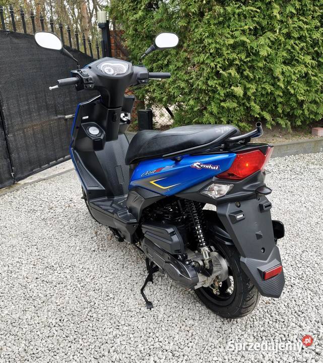Skuter Sym Orbit III 50cc 2019r 4200 Wtrysk 4T skuter łódzkie sprzedam