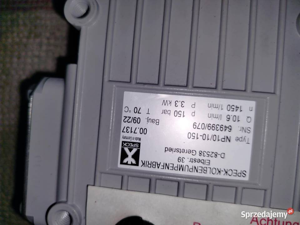 Pompa Wysokociśnieniowa podkarpackie Boreczek