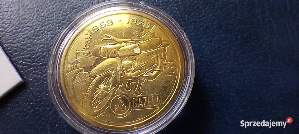 Stare monety Medal SHL Gazela 165 Lesko