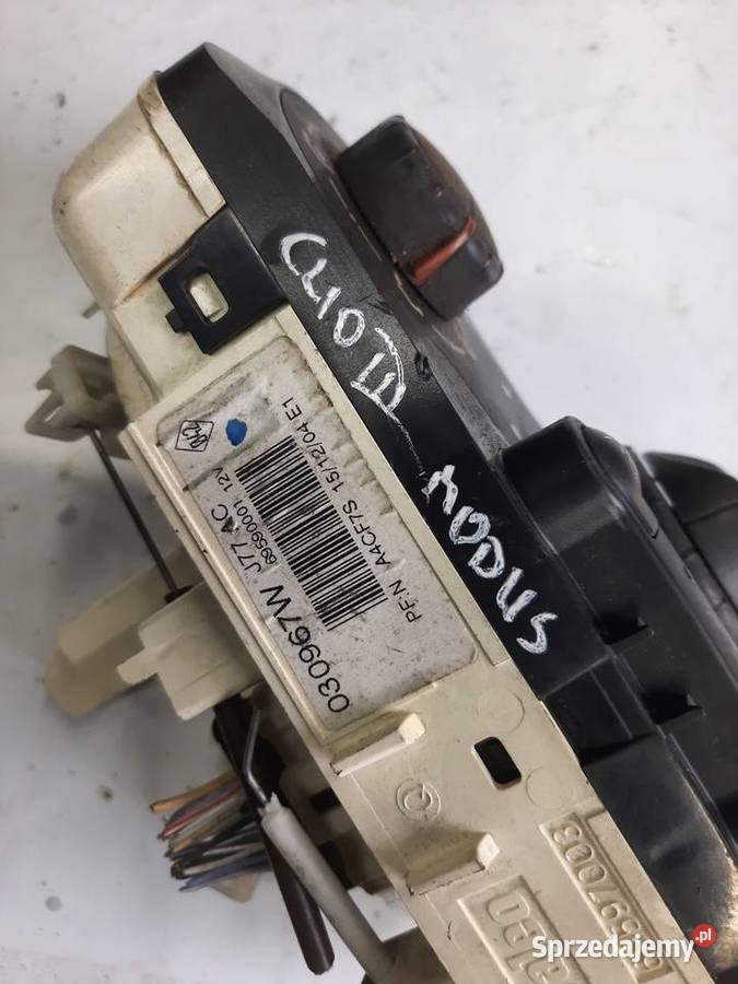 Renault Clio III Modus panel klimatyzacji Panele sterowania, przełączniki Ksawerów