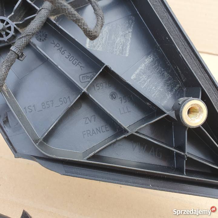 VW UP LUSTERKO KORPUS Bieleń