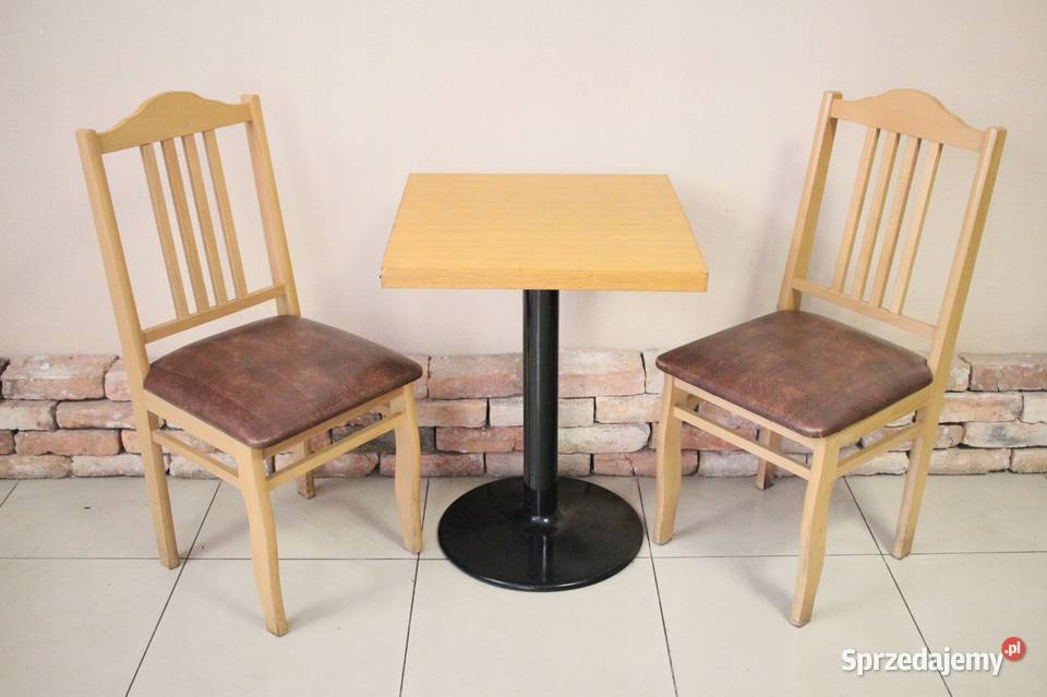 Stoliki do lokalu punktu gastronomicznego DREWNO Góra sprzedam