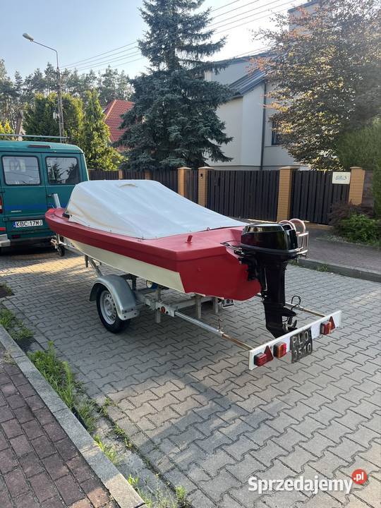 Motorówka Lodka 42m bez patentu silnik Tohatsu mazowieckie Płock
