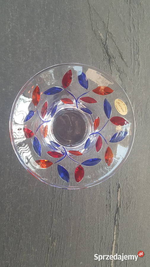 Murano venezia szklaną miseczka Myszków