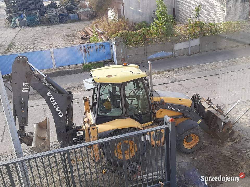 Koparko ładowarka Volvo bl71 cat jcb terex case Koparko ładowarki Ostrów Wielkopolski