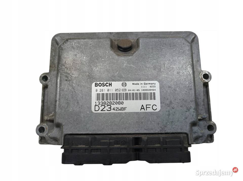 STEROWNIK SILNIKA 0281011052 1338282080 Fiat Rok produkcji 2004