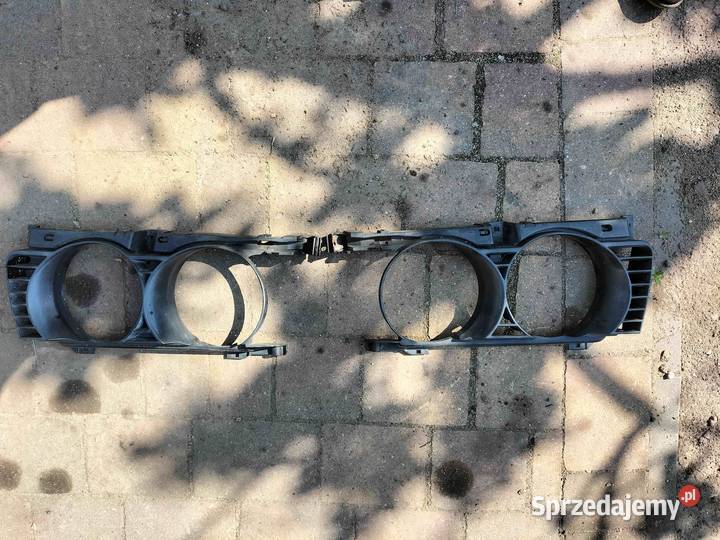 Kratki ozdobne przednich lamp BMW E34 Polift Poręba