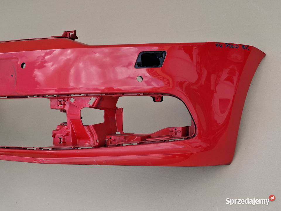VW POLO V LIFT 6C ZDERZAK PRZÓD PRZEDNI PDC osobowe Bieleń