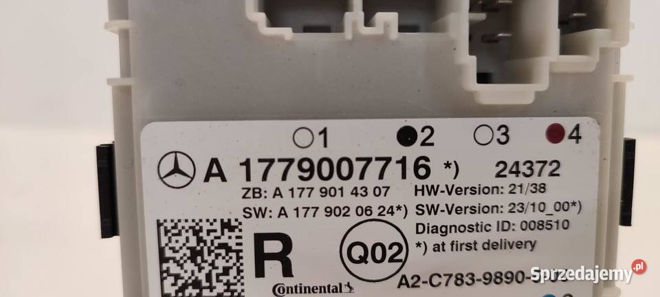 MERCEDES W247 MODUŁ DRZWI TYŁ A1779007716