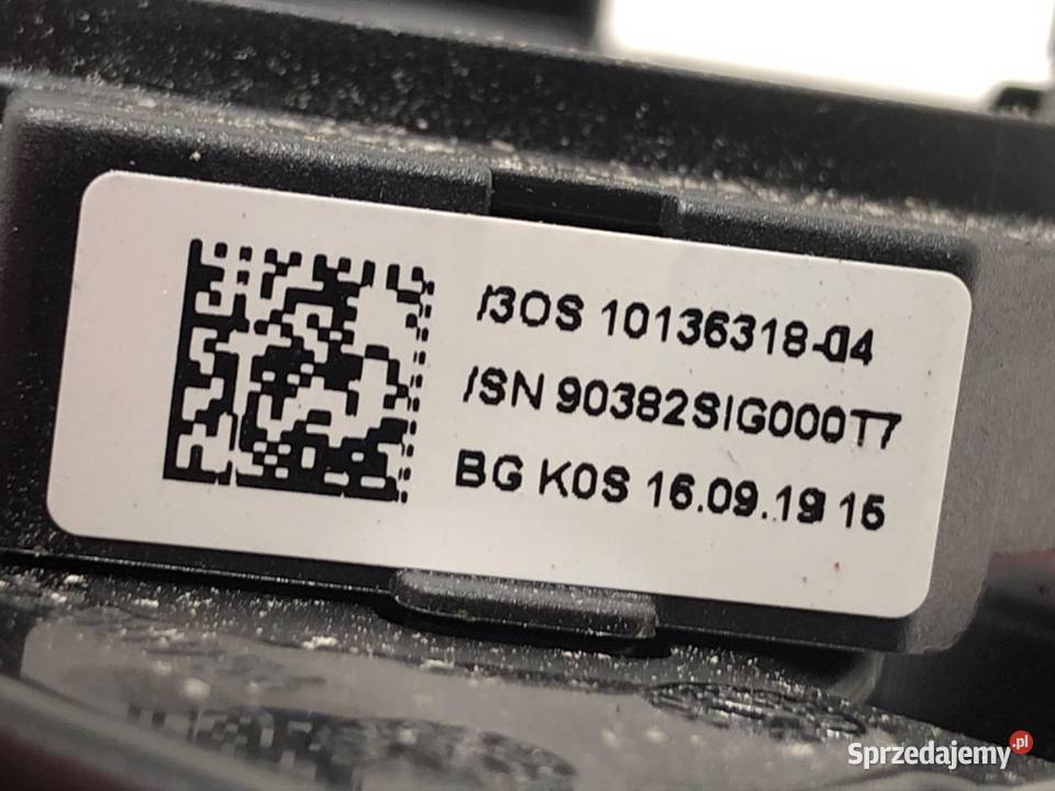 TAŚMA AIRBAG SKODA OCTAVIA III 1013631804