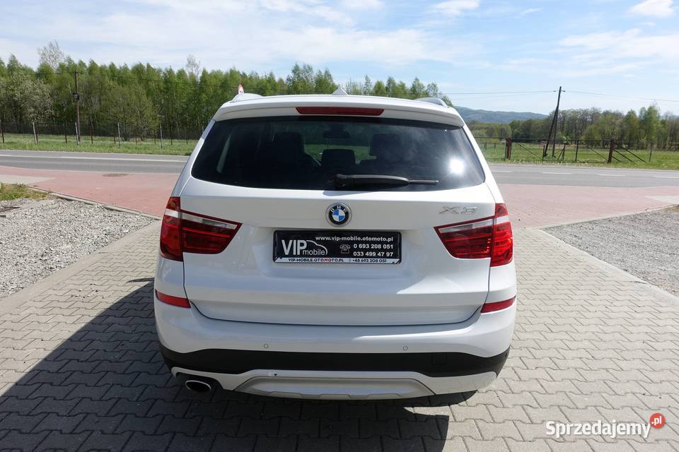 BMW X3 20D 190 4X4 LIFT BIXENON XLINE SKÓRA czujnik zmierzchu Buczkowice