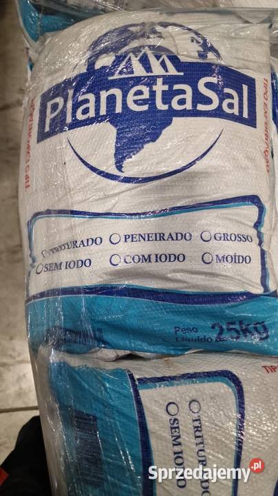 Sol morska niejodowana spożywcza