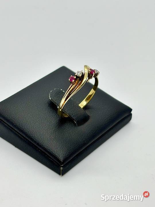 Złoty pierścionek pr 585 310g Rozmiar 22 z Biżuteria Elbląg