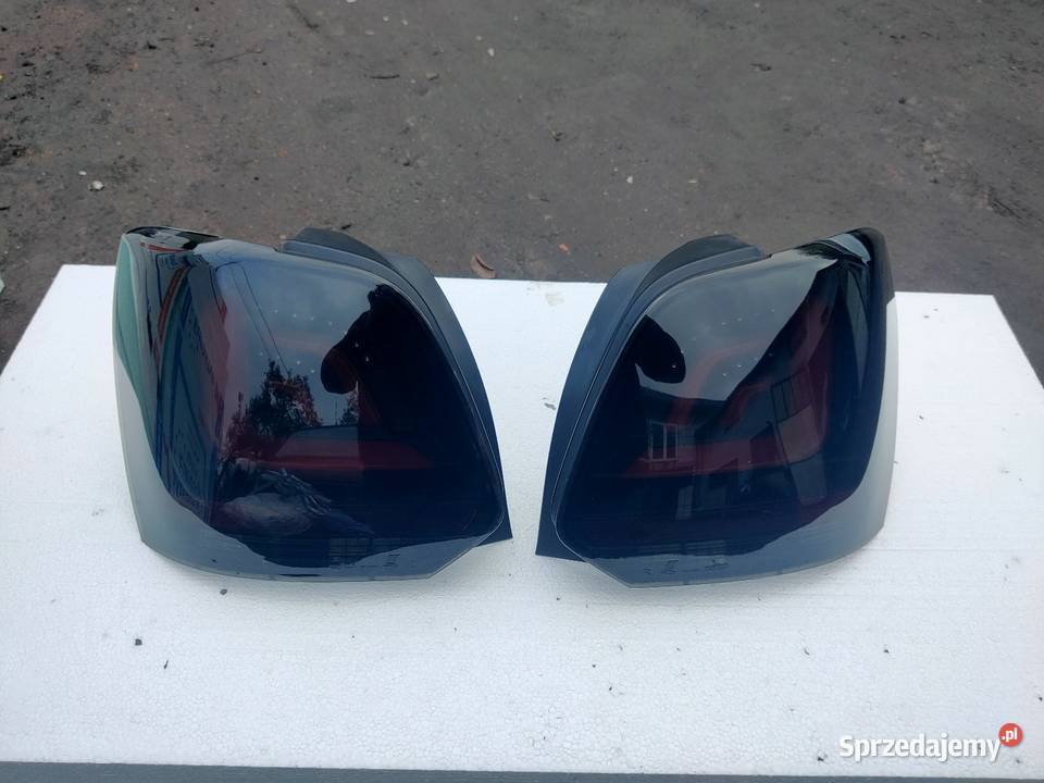 LAMPY TYLNE DIODOWE VW POLO 6R BLACK SMOKE osobowe Szydłowiec
