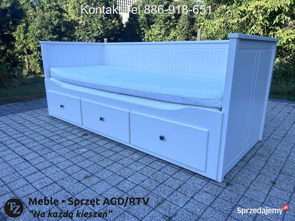 IKEA HEMNES Łóżko Leżanka z 3 szufladami 2 śląskie Rybnik