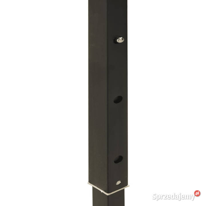 Składany namiot imprezowy ze ściankami czarny Warszawa