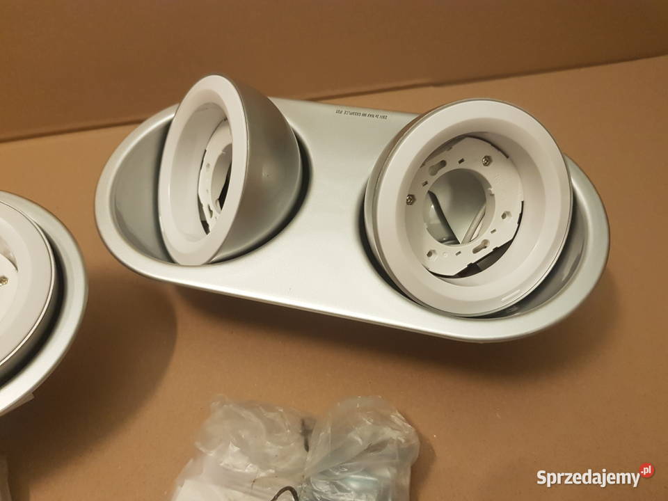 Lampa Wpuszczana do Sufitu Podwieszanego 2xGX53 mazowieckie Warszawa
